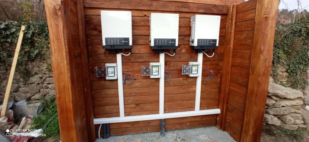 FP pergolato impianto inverter