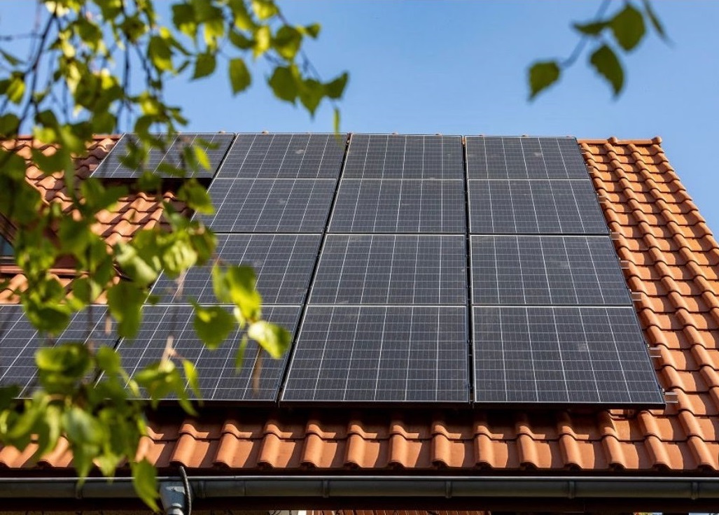 Tetto spiovente tegole